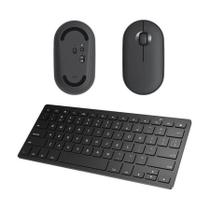 Mouse E Teclado Bluetooth Para Mac Mini M1 - Preto