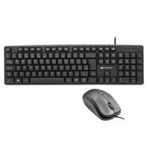 Mouse e teclado com fio barato usb c3 tech