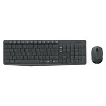 Mouse E Teclado Logitech Mk235 Sem Fio 920-007901 Espanhol Mouse E Teclado Logitech Mk235 Sem Fio 920-007901 Espanhol