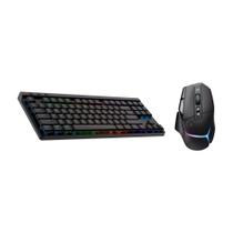 Mouse e teclado para jogos Logitech G502 X PLUS e G515