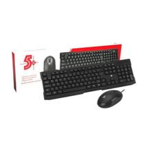 Mouse e teclado USB KC-500 - PIX