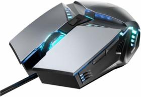 Mouse Ergonômico Gamer Knup Anubis KPMU019 LED com Fio