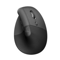 Mouse Ergonômico Sem Fio Logitech Lift Destro Grafite