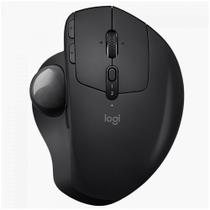 Mouse Ergonômico, Sem Fio, Logitech, MX Ergo Trackball, Conexão Bluetooth/USB Unifying , Recarregável, Preto