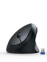 Mouse ergonômico sem fio TECKNET 4800 DPI 6 botões preto