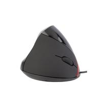 Mouse ergonômico vertical USB com fio óptico para PC/Mac