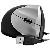 Mouse Ergoômico Sem Fio Silencioso Cor preto XC-MS-30 Xcell