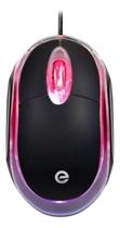 Mouse Exbom Ms9 Preto Com Led Vermelha Optical Mouse