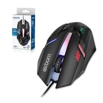 Mouse Exbom Usb Gamer 4D Fighter 1.200Dpi Led Rgb Ms-62