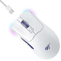 Mouse Gamer 10000 Dpi Bluetooth Rgb Havit Ms966se Branco