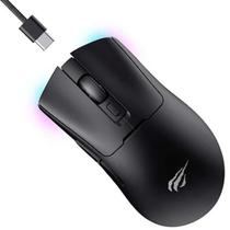 Mouse Gamer 10000 Dpi Bluetooth Rgb Havit Ms966se Preto Mouse Gamer 10000 Dpi Bluetooth Rgb Havit Ms966se Preto