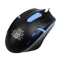 Mouse Gamer 1200 Dpi Ajustável - Ótico Com Fio Luz Led