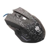 Mouse Gamer 2400 Dpi Evolut EG-102 Óptico Preto