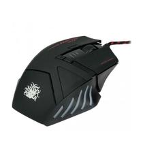 Mouse Gamer 5+ Nemesis, 4000 DPI Ajustável, 8 Botões, Plug and Play, Preto - 0150051