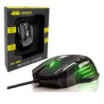 Mouse Gamer 7 Botões Com 2400 Dpi USB com fio - Semi Profissional - Knup