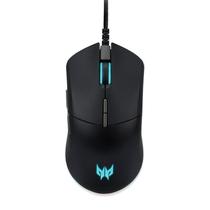 Mouse gamer Acer Predator Cestus 330 com sensor PixArt 3335, Configurações de DPI ajustáveis, 16,8 milhões de combinações de iluminação de cores RGB e reflexo NVIDIA