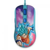 Mouse gamer akko dragon ball super saiyajin 2 blue 12400dpi 5 botoes programaveis