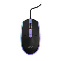 Mouse Gamer AOC GM 150 RGB, 4 Botoes, USB, 2000 DPI - GM150B