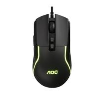 Mouse Gamer AOC GM 170 RGB, 7 Botoes, USB, 8000 DPI - GM170B Mouse Gamer AOC GM 170 RGB, 7 Botoes, USB, 8000 DPI - GM170B
