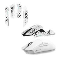 Mouse Gamer Attack Shark X11, White, 22000Dpi, Rgb, Tri-Mode