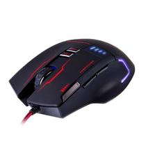 Mouse Gamer Bright, LED, 6400 DPI, Óptico, 8 Botões, Preto - 593