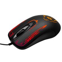 Mouse Gamer C3 Tech MG-12BK - 2400 DPI - 4 Botões - LED Multicores