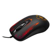 Mouse Gamer C3Tech 2400DPI Led Multicolors 4 Botões USB 2.0 -Preto