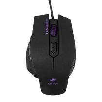 Mouse Gamer C3Tech USB Harpy Multicolorido MG-100BK Preto