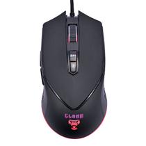 Mouse Gamer Colméia 7 Botões até 10.000 DPI Running Aceleração LED RGB 100 IPS PixArt 3325 IC Honeycomb Clanm CL-MK043