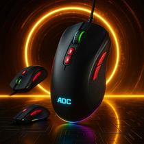 Mouse Gamer Com Fio 8000 DPI 2.4GHz RGB Ergonômico Mouse Gamer Com Fio 8000 DPI 2.4GHz RGB Ergonômico
