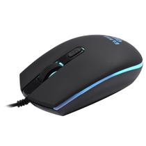Mouse Gamer com Fio CLANM Jungle CL-MJ003 3600 DPI LED Rainbow Switch Huanyu Emborrachado Cabo 1,5m USB Plug and Play Preto Mouse Gamer com Fio CLANM Jungle CL-MJ003 3600 DPI LED Rainbow Switch Huanyu Emborrachado Cabo 1,5m USB Plug and Play Preto