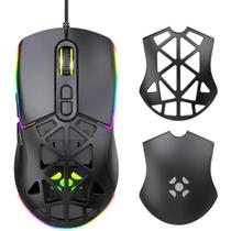 Mouse Gamer Com Fio Fortrek Striker Preto Mouse Gamer Com Fio Fortrek Striker Preto