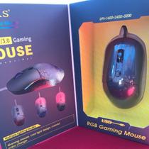 Mouse Gamer Com Fio K50 Aoas Com Led 3200 Dpi Turbo