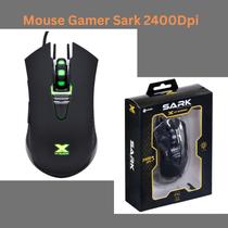 Mouse Gamer com fio Usb 2400 Dpi Vx Gaming Optico 6 Botões Sark Preto - Vinik