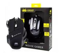 Mouse Gamer com fio USB 2400DPI KP-V4 - Knup