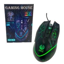 Mouse gamer com fio usb e iluminação led - exbom - hz-915 Mouse gamer com fio usb e iluminação led - exbom - hz-915
