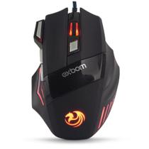 Mouse Gamer com Fio USB LED 7 Botões 3200 DPI Ergonômico MSG260