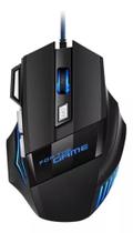 Mouse Gamer Com Fio Usb Programável Rgb 4600dpi