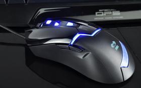 Mouse Gamer Com Iluminação EMS622BKBL E-Blue Cobra
