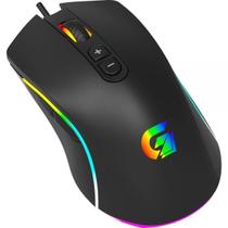 Mouse Gamer Cruiser RGB Preto 70525 - Fortrek