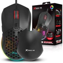 Mouse Gamer Customizável Xtrike-ME GM-316 Preto RGB