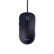 Mouse Gamer DAZZ GMO3000, RGB. 12800 DPI Instant-A825C, 6 Botões, 1000HZ, Preto - 62000181