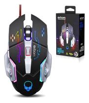 Mouse Gamer de Alta Performance com Iluminação RGB, 6 Botões Personalizaeis