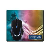 Mouse Gamer E Mouse Pad Sumay Mg1305 Com Fio 3200 Dpi Preto