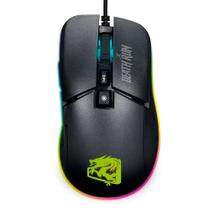 Mouse Gamer Elg MGDR Death Run - com Fio - 6400 Dpi - 7 Botoes - Preto