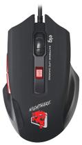 Mouse Gamer Elg Night Mare MGNM 6 Botoes 7 Cores 4800DPI - Preto