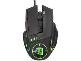 Mouse Gamer Elg Sniper Pro MGSP 8 Botoes True 5200DPI - Preto