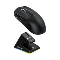 Mouse Gamer Ergonômico Sem Fio Bluetooth Attack Shark X6 Com DPI Ajustável Recarregável 2.4G