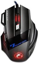 Mouse Gamer Estone X7 2400dpi Led Sport 7 Botões Click Duplo