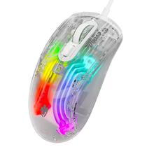 Mouse Gamer Evolut Lumini, 7200DPI, Transparente, RGB, Conexão USB, Silent, Cabo 1.6 Metros - EG-114 Mouse Gamer Evolut Lumini, 7200DPI, Transparente, RGB, Conexão USB, Silent, Cabo 1.6 Metros - EG-114